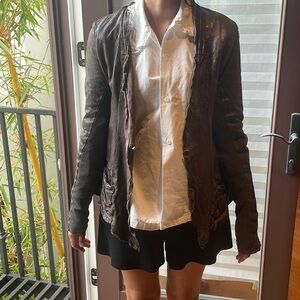 Transit leather jacket